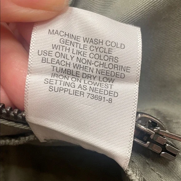 a.n.a Utility Jacket in Olive Green - Picture 12 of 13